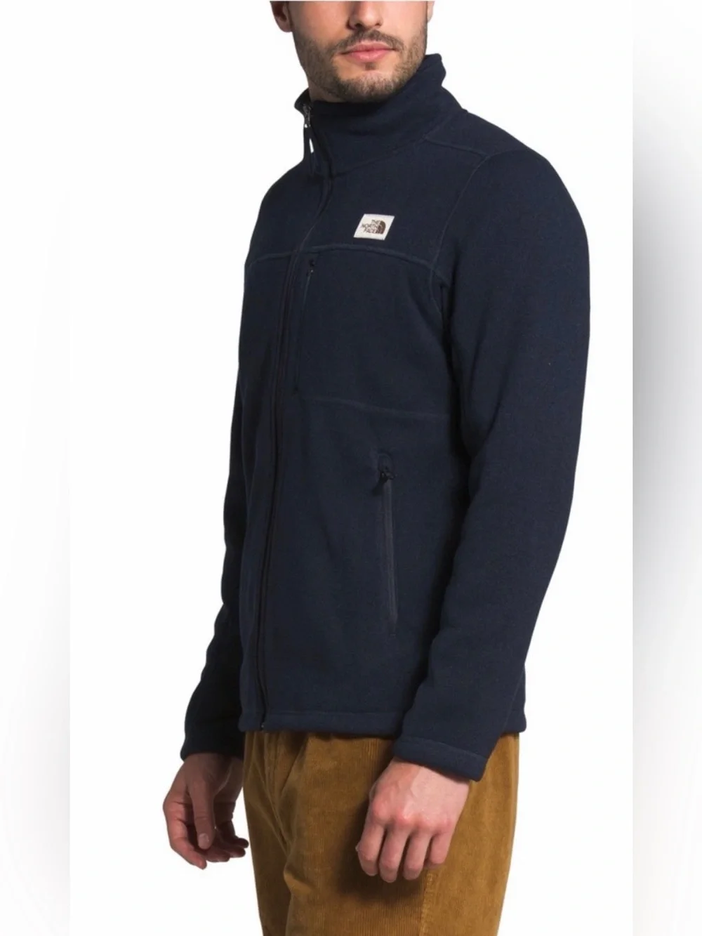 North Face Mens Gordon Lyons Fleece Full Zip Jacket- Size XXL- EUC!